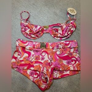 NWT Cin Cin Bikini Set Size Medium